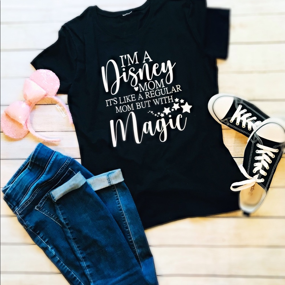 Disney Mom Fitted Tee